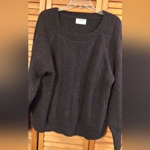 NWOT Charcoal Sweater